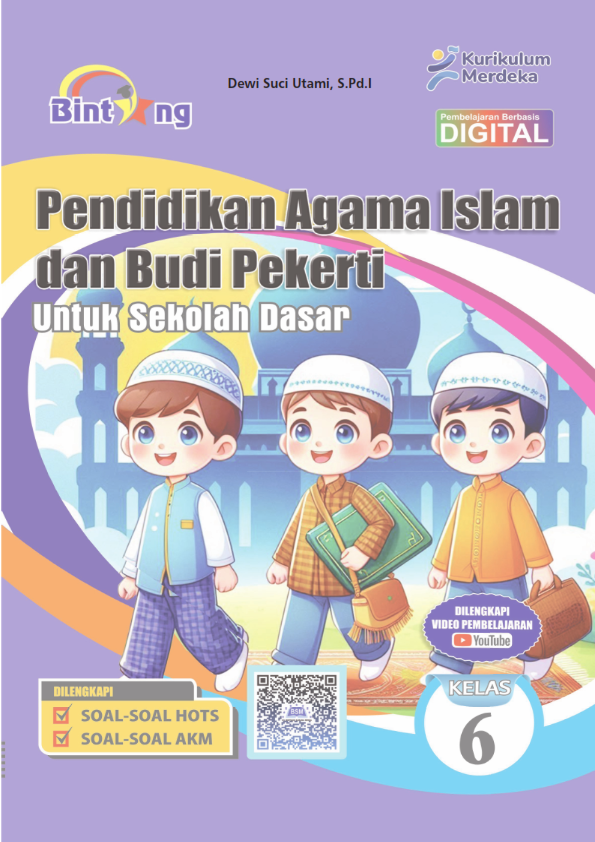 Pendidikan Agama Islam dan Budi Pekerti untuk kelas 6 SD/MI 1 Tahun